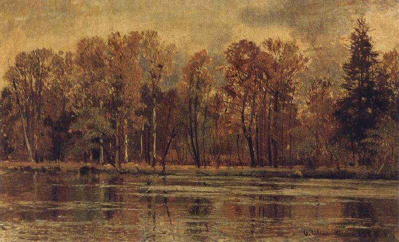 Ivan Shishkin Golden Autumn